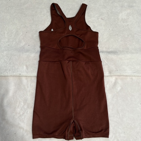 NWOT Free People Every Single Time Runsie Color Chocolate Size XS/S - Picture 8 of 10